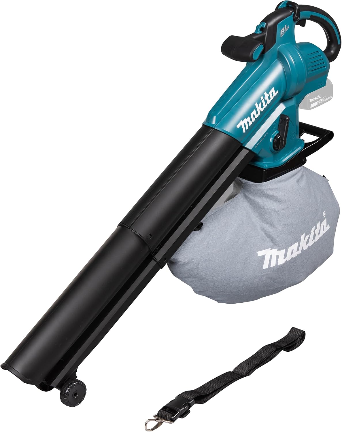 Makita, Soprador de folhas, DUB187Z, 18V, sem bateria, sem carregador, Preto / Azul, para utilização no exterior