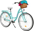 Bicicleta, MILORD, 3 Velocidade, 20 kg, 16.5 kg, 35 mm, com iluminação LED, com rodas, alumínio, Prateado, para uso diário