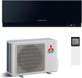 Ar condicionado split, Mitsubishi, ELECTRIC, classe energética A, com rodas, Preto / Branco, para uso diário