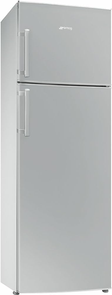 Frigorífico combinado, Smeg, FD32ES, classe energética E, regulável, vidro, Prateado, para uso diário
