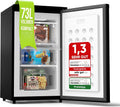 Congelador vertical, Stillstern, Gefrierschrank, 73L, 41 dB, classe energética C, Preto, para uso diário