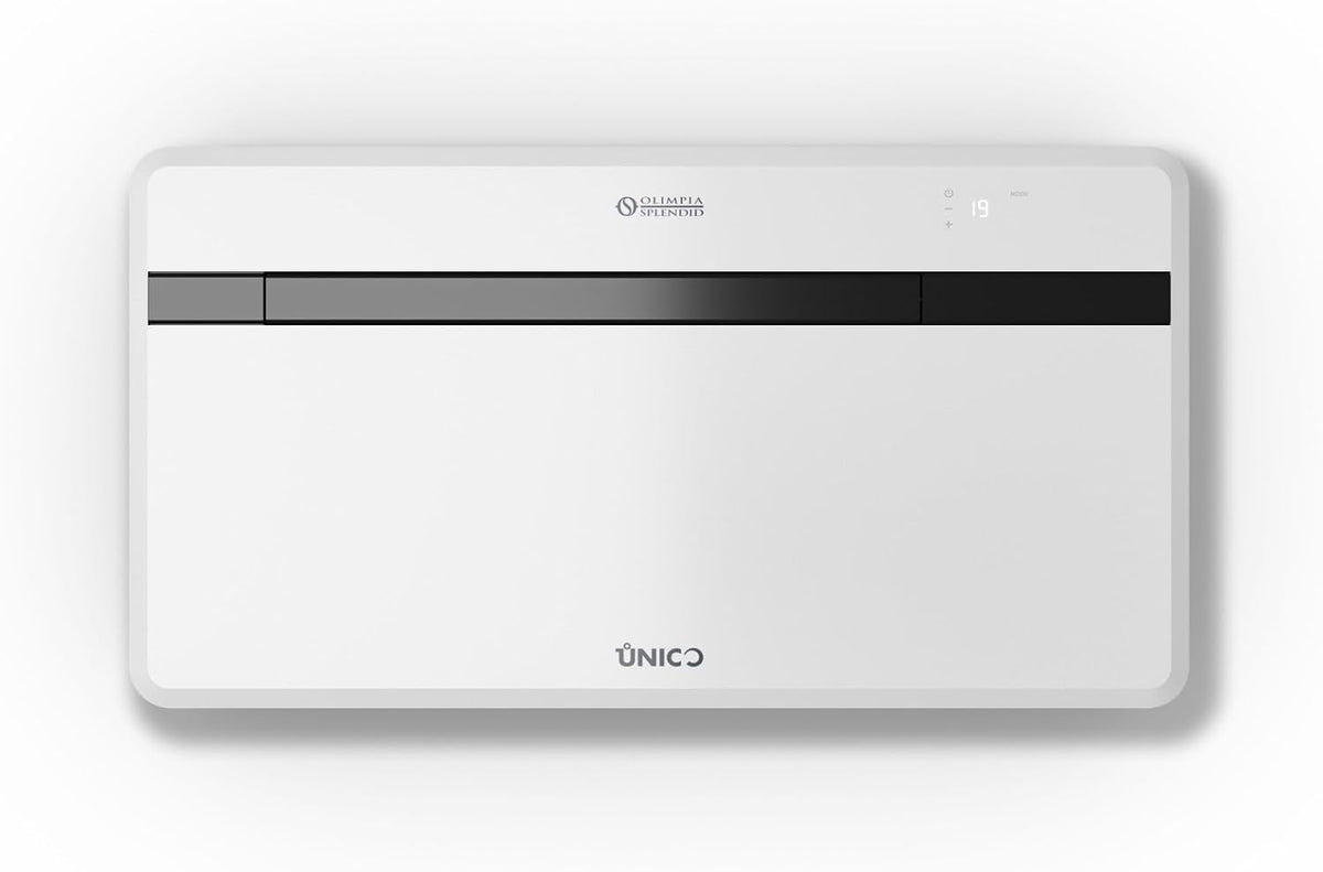 Ar condicionado split, Olimpia Splendid, Monoblock-Klimaanlage, 2,1 kW, com comando à distância, Branco / Preto, para uso diário