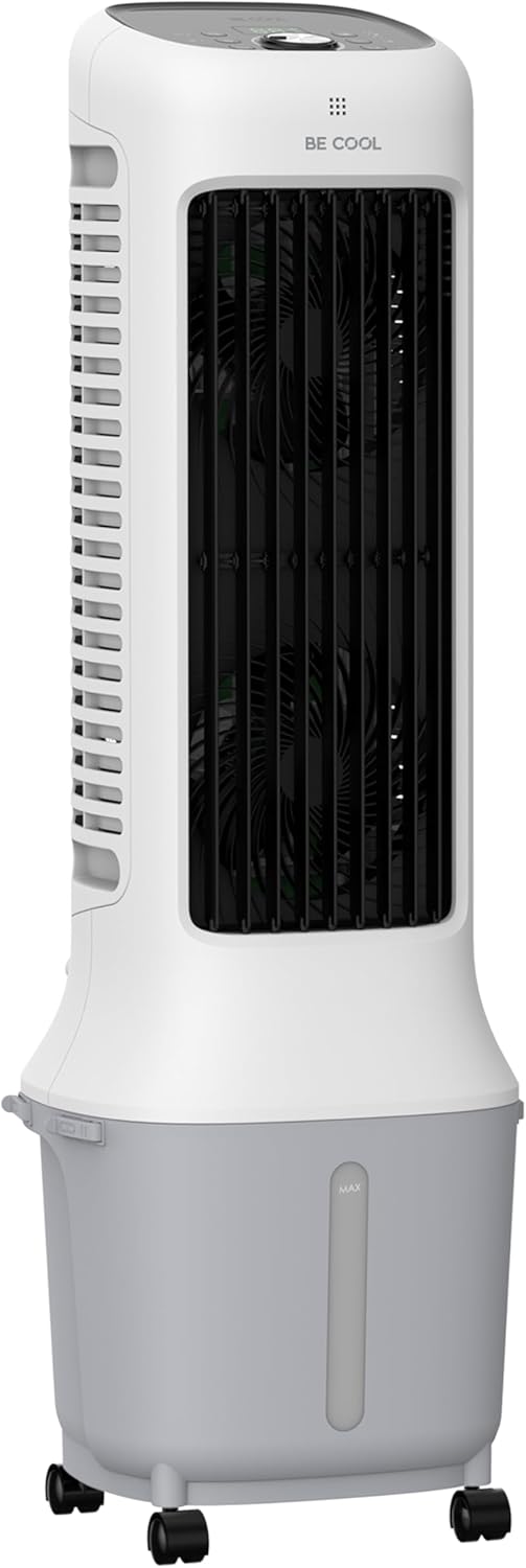 Climatizador evaporativo, Be Cool, Premium, 10L, 38W, 24 níveis, com comando à distância, com temporizador, com controlo por aplicação