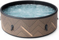 Spa insuflável, MSpa, 2.200 W, 33,9 kg, madeira, plástico, Multicolor, para uso diário