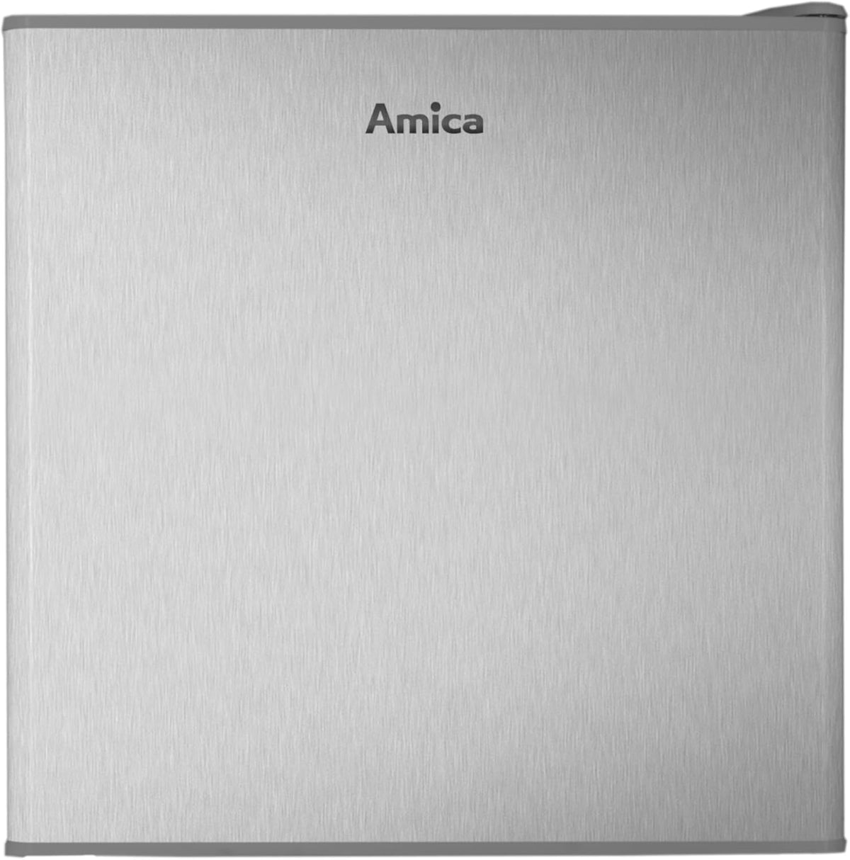 Congelador vertical, Amica, Mini, 5 cm, 32L, 50 × 48 × 44,5 cm, 2kg, altura regulável, regulável, aço inoxidável, aço, Prateado, para uso diário