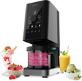 Máquina de gelados, Cecotec, Eismaschine, 1,35 L, 450 ml, 10 programas, Preto, para uso diário
