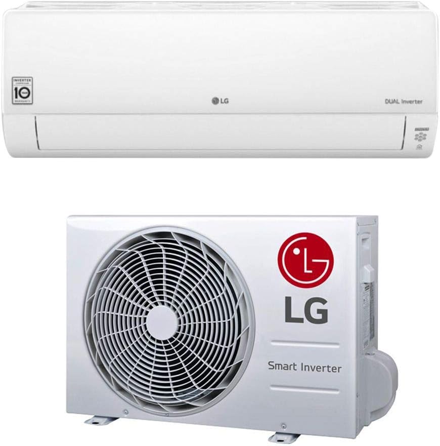 LG, Ar condicionado split, S12ER, 12000 Btu, com controlo por aplicação, Multicolor, para uso diário