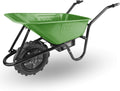 Carrinho de mão, Extol Premium, 500 W, 80 L, 150 kg, 12V, com rodas, com bateria, Verde / Preto, para uso diário