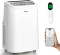 Ar condicionado portátil, ZAFRO, 47 dB, com comando à distância, com temporizador, Branco, para uso diário