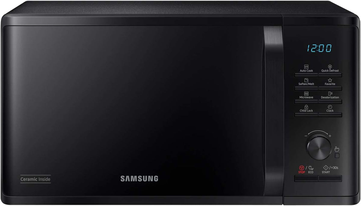 Samsung, Micro-ondas, MS23K3515AK, 23 L, 800 W, com temporizador, Preto, para a cozinha