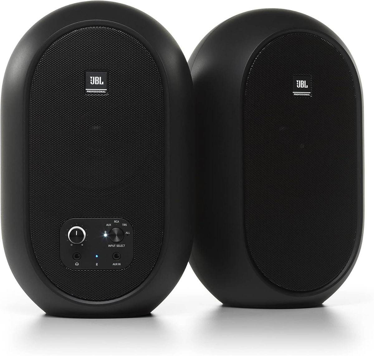 Coluna de som, JBL, 104, 118 mm, 19 mm, 1,9 kg, classe D, tecido, Preto / Branco, para uso diário