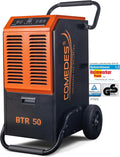 Desumidificador, Comedes, Bautrockner, 51l/h, com rodas, Laranja / Preto, para uso diário