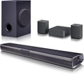 LG, Coluna de som, SQC4R, 220 W, 8,1 kg, com comando à distância, Preto, para uso diário