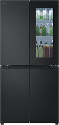 LG, Frigorífico combinado, GMV860EPDE, 530 L, 83,5 cm, 73 cm, 83,5 × 178,7 × 73 cm, Preto, para uso diário