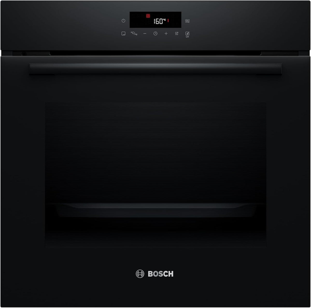 Bosch, Forno elétrico, HBA571BB4, 60 cm, 60 × 60 cm, 10 programas, classe energética A+, com iluminação LED, com função de autolimpeza, Preto
