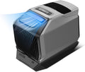 Ar condicionado portátil, EF ECOFLOW, W/6100, 1800 W, 2000 W, 800 W, 000 W, 44 dB, com temporizador, com controlo por aplicação, Cinzento / Preto