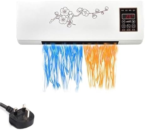 Ar condicionado portátil, WXPXYBF, 3500-W, com comando à distância, Branco / Preto / Mehrfarbig, para uso diário