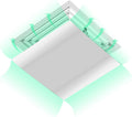 Ar condicionado split, WRYsqbhjyb, 60cm, 23.6', 0,3 cm, regulável, Branco / Verde, para uso diário
