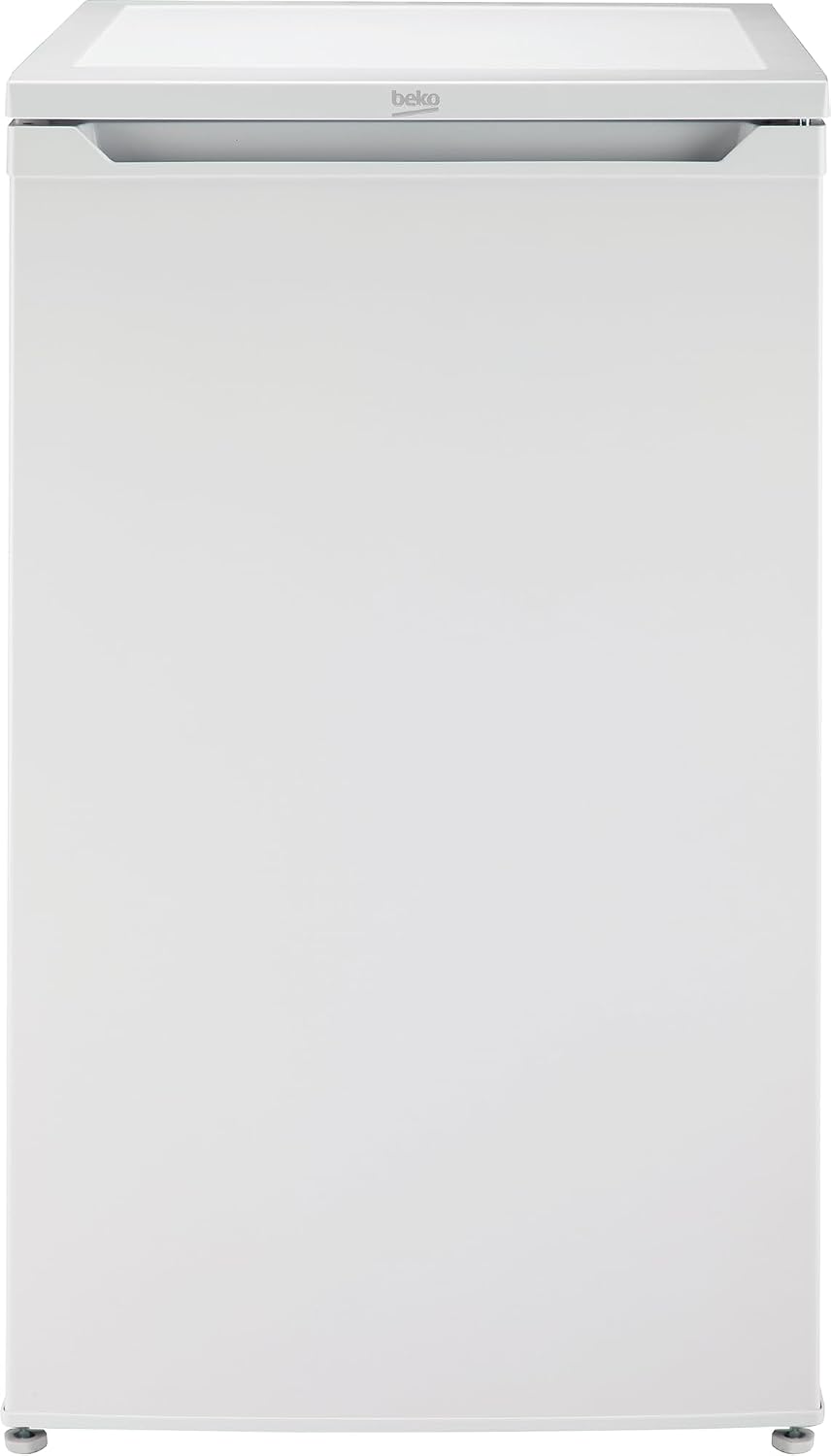 Beko, Frigorífico combinado, TS190040N, 88 l, 38 dB, 47,5 cm, 25 kg, com iluminação LED, vidro, Branco, para uso diário