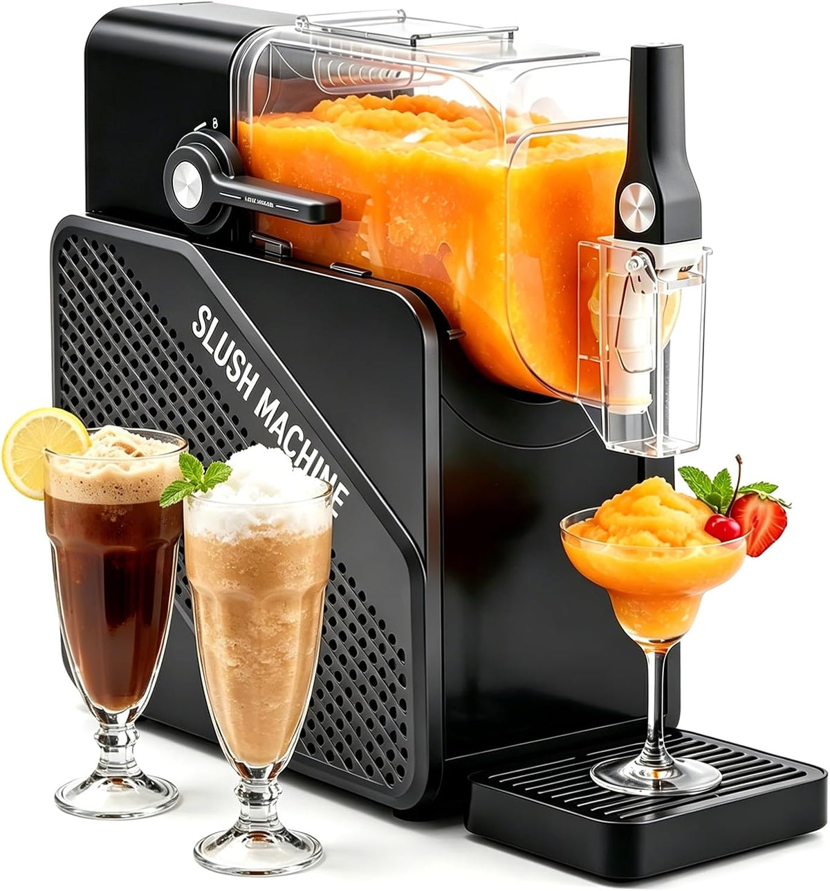 Máquina de gelados, PetHot, com função de autolimpeza, plástico, Preto, para uso diário