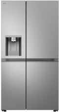 LG, Frigorífico combinado, GSLE81PYBC, 628 L, 73,5 cm, 34 dB, 4,3 L, 92,5 × 179 × 73,5 cm, Prateado, para uso diário