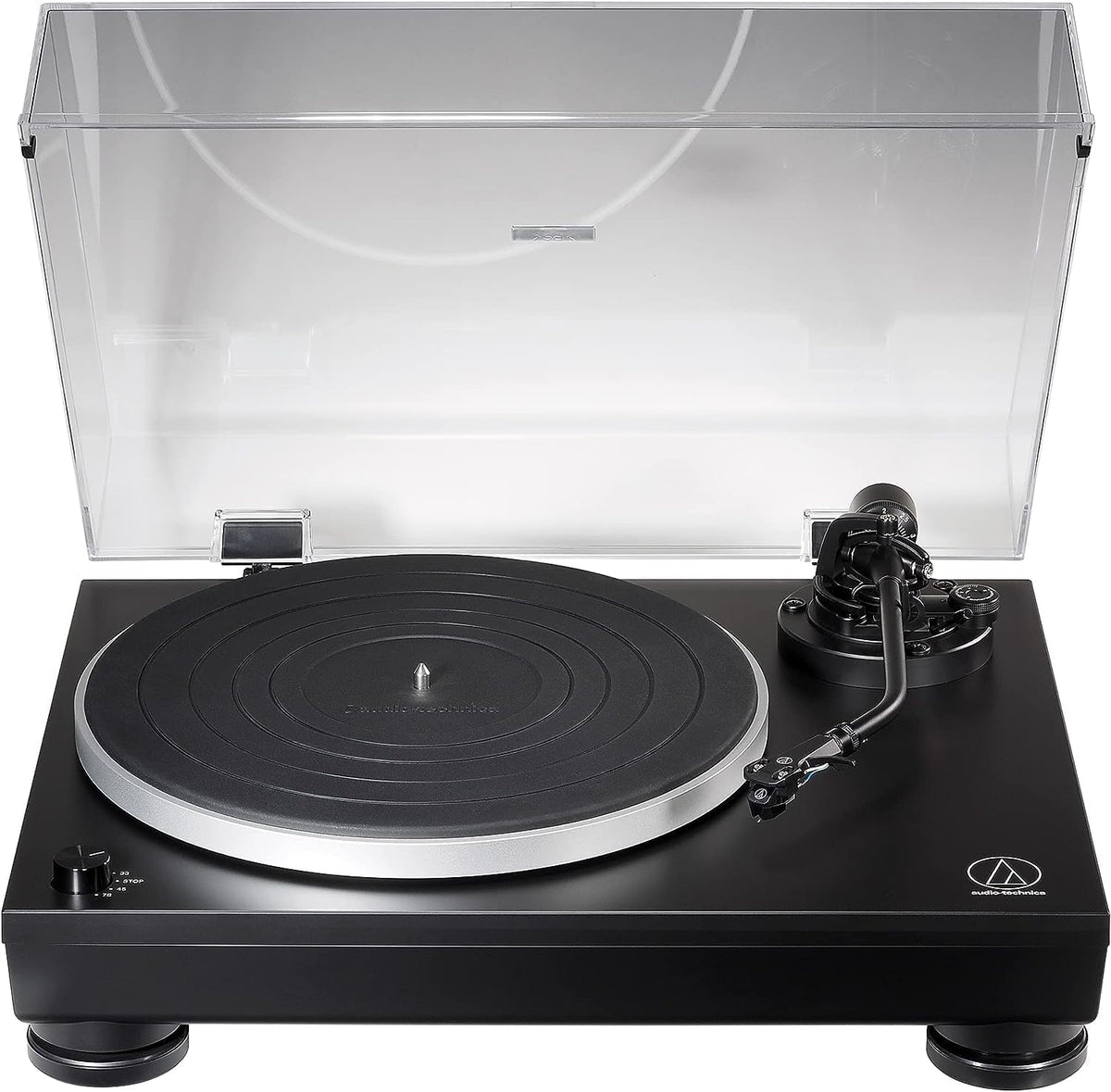 Gira-discos, Audio-Technica, LP5X, 78 rpm, 45 rpm, 9,3 g, 5 mm, alumínio, Preto, para uso diário