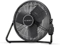 Ventoinha de parede, AC Infinity, CLOUDLIFT, regulável, com comando à distância, Preto, para uso diário