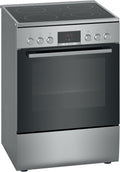 Bosch, Fogão, HKR39C250, 60 cm, com iluminação LED, Prateado / Preto, para uso diário