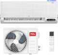 Ar condicionado split, HANTECH, com temporizador, com função de autolimpeza, com controlo por aplicação, Branco, para uso diário