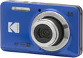 Câmara compacta, KODAK, FZ55/16MP, 28 mm, 34,3 kg, Azul, para uso diário