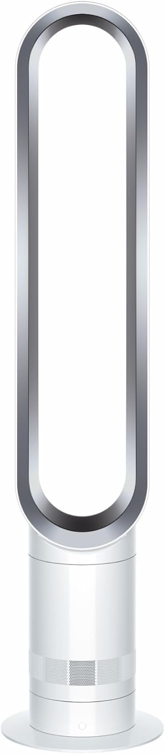 Ventoinha de torre, Dyson, AM07, 10 M, 28,4 kg, com comando à distância, com temporizador, Multicolor, para uso diário