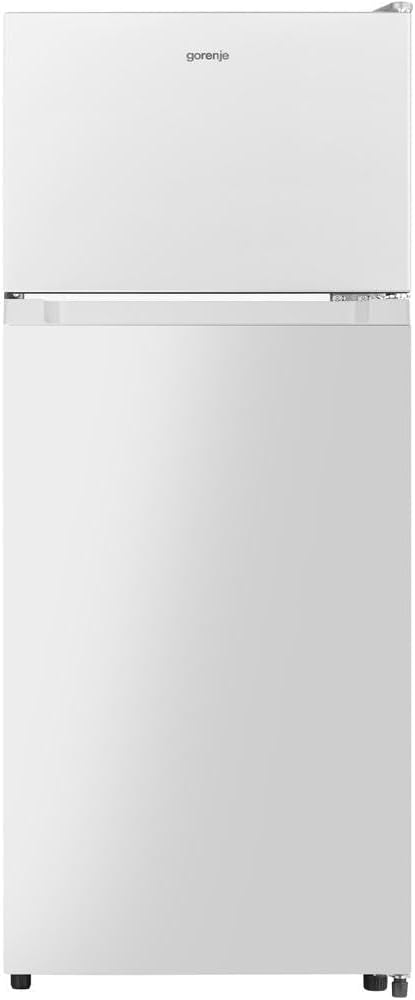 Frigorífico combinado, Gorenje, RF212EPW4, 124 l, classe energética E, aço, Branco, para uso diário