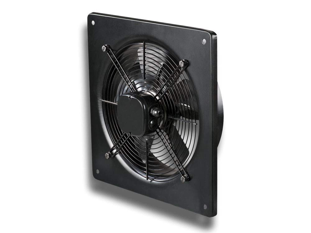 Extrator de casa de banho, K-TECH-PRO, aço, Preto, para uso diário
