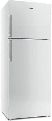 Frigorífico combinado, Whirlpool, 423L, 70 cm, 180 × 70 cm, 831 W, Branco, para uso diário