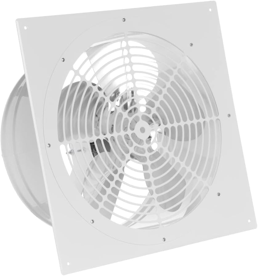 Extrator de casa de banho, EUROPLAST, metal, Branco, para uso diário