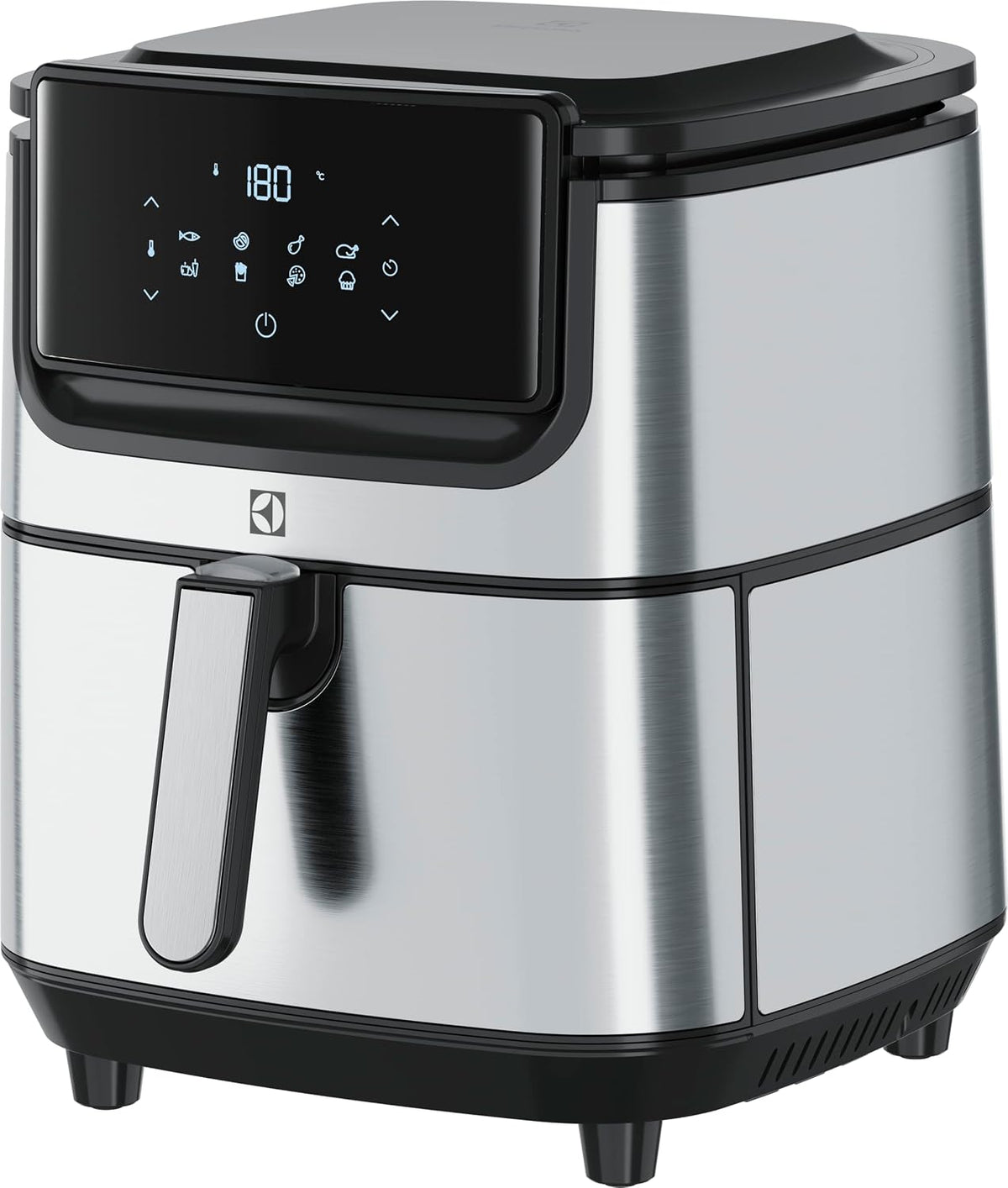 Frigorífico combinado, Electrolux, E6AF1-6ST, Preto / Prateado, para uso diário