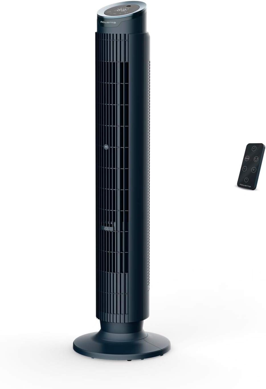 Rowenta, Ventoinha de torre, Eole, 12 níveis, 20 dB, com comando à distância, com temporizador, Azul, para uso diário
