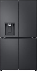 LG, Frigorífico combinado, GML960EVBE, 641 L, 72,9 cm, 179,2 × 91,4 × 72,9 cm, classe energética E, Preto, para uso diário
