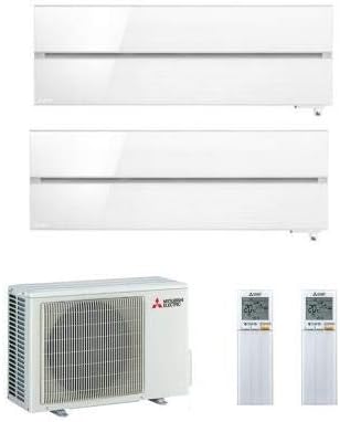 Ar condicionado split, MITSUBISHI -, classe energética A+++, 2500 W, 3500 W, 15,5 kg, 890 × 233 × 307 mm, Branco, para uso diário