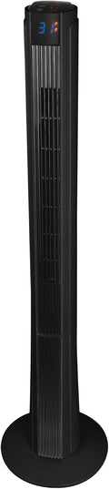 Ventoinha de torre, Syntrox Germany, XXL, 50W, com comando à distância, com temporizador, Preto, para uso diário