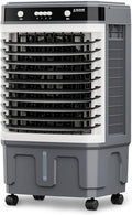 Climatizador evaporativo, JSLXNDM, com rodas, Cinzento / Branco, para uso diário