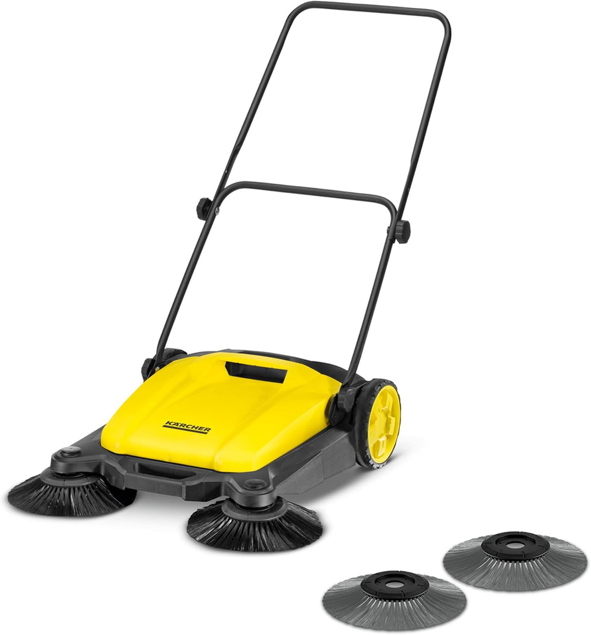 KÄRCHER, Varredora, Kehrmaschine, 16 l, 9,7 kg, Preto / Amarelo, para uso diário