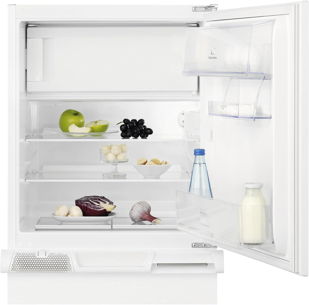 Frigorífico combinado, Electrolux, Integrierbarer, 81,9 cm, classe energética E, regulável, plástico, Branco, para uso diário