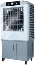 Ar condicionado portátil, Generisch, 70 l, regulável, com rodas, Branco / Cinzento, para uso diário