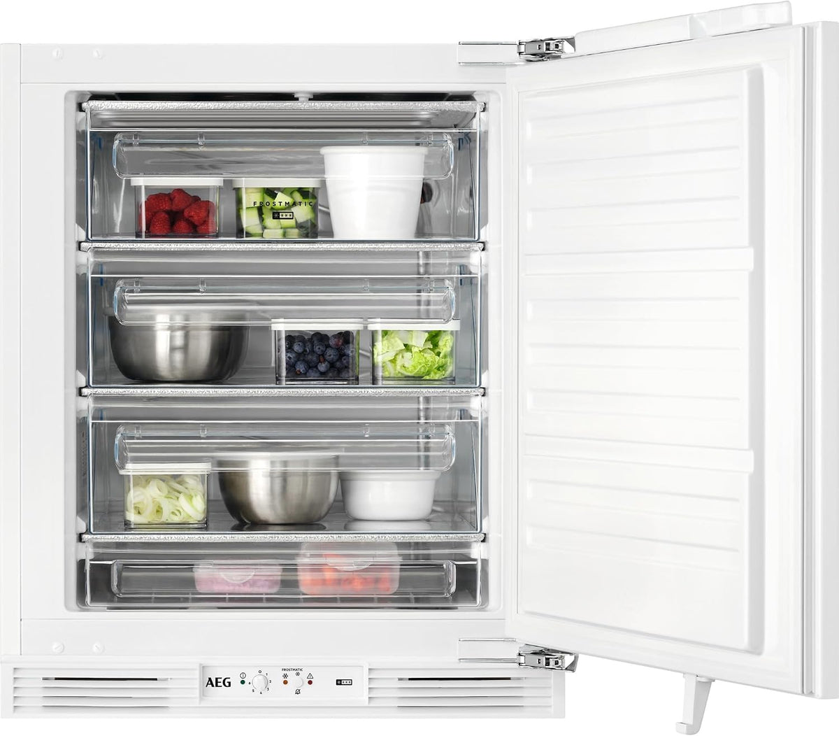 AEG, Frigorífico combinado, OAB6I82EF, Branco, para uso diário