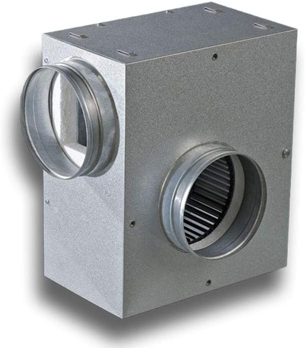 Extrator de casa de banho, K-TECH-PRO, 125-2E, aço inoxidável, aço, Prateado, para uso diário