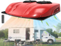 Ar condicionado, ZAYMGPD, 11,8 ', 65 dB, com comando à distância, Vermelho, para uso diário