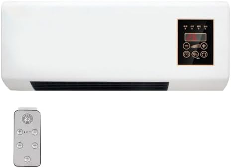 Ar condicionado, Generic, 45dB, 60W, com comando à distância, com temporizador, Branco / Preto, para uso diário