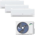 Ar condicionado split, Belrad, 10,5 kW, 3,5 kW, classe energética A++, com temporizador, com controlo por aplicação, Branco, para uso diário