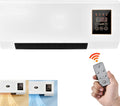 Ar condicionado split, JXYQ, 2000-W, 220 V, 2000 W, 12 cm, 55 × 24 × 12 cm, com comando à distância, com temporizador, Branco / Preto, para uso diário